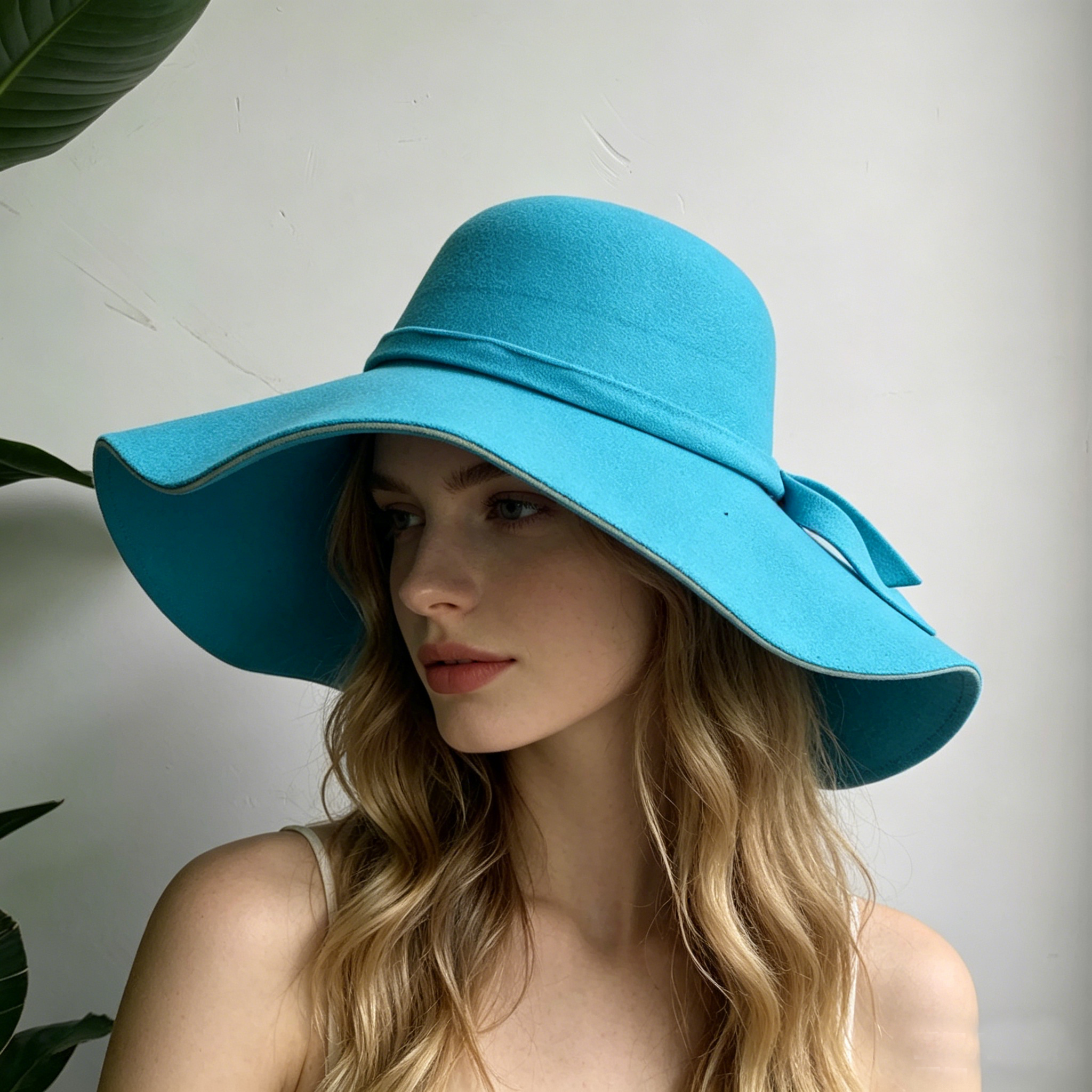 Women Fedora Hat Vintage Lady  - đánh giá và giá Hat Floppy Wide