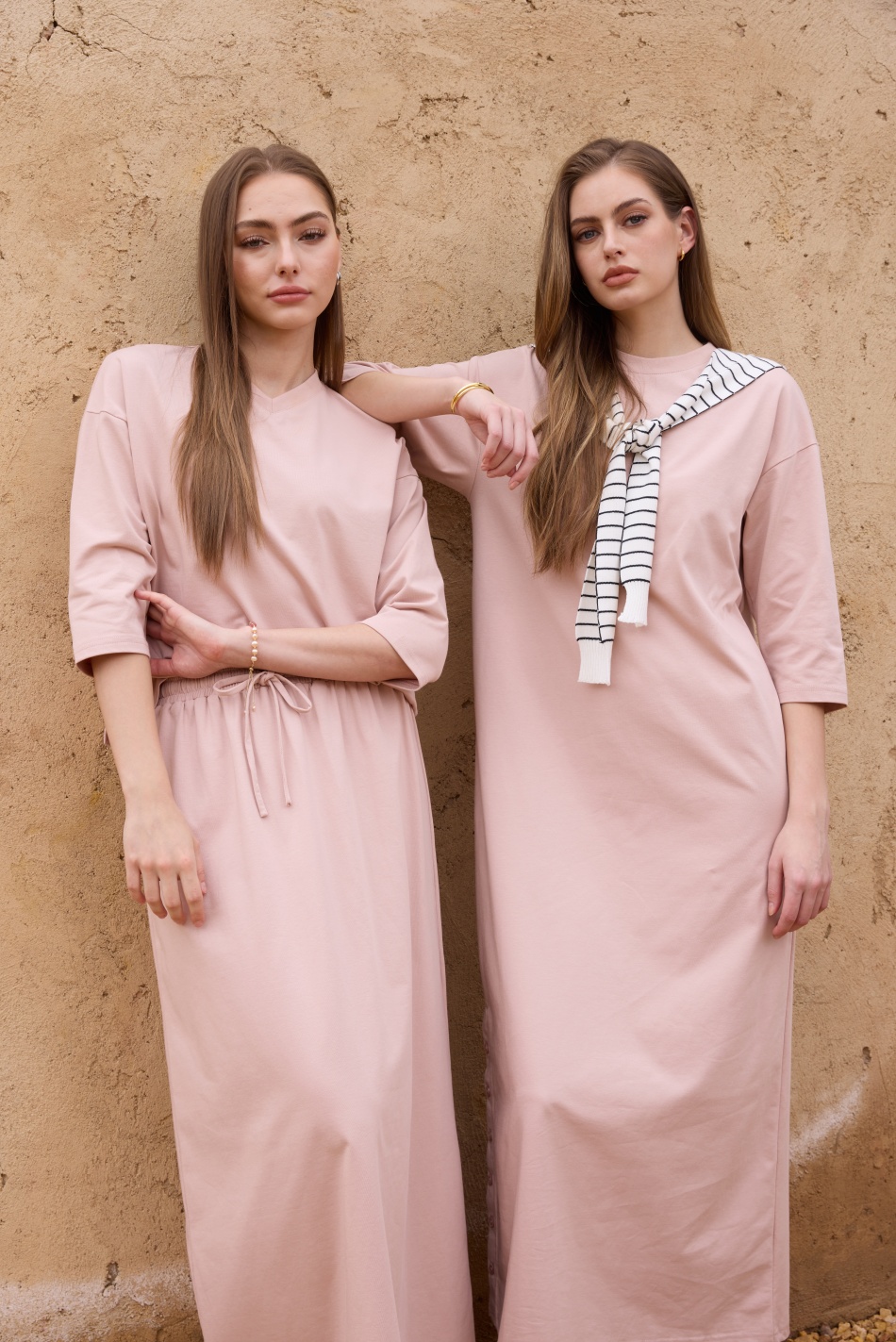 AS SS26 oversize loose T-shirt - đánh giá và giá Linen Dress Wrap