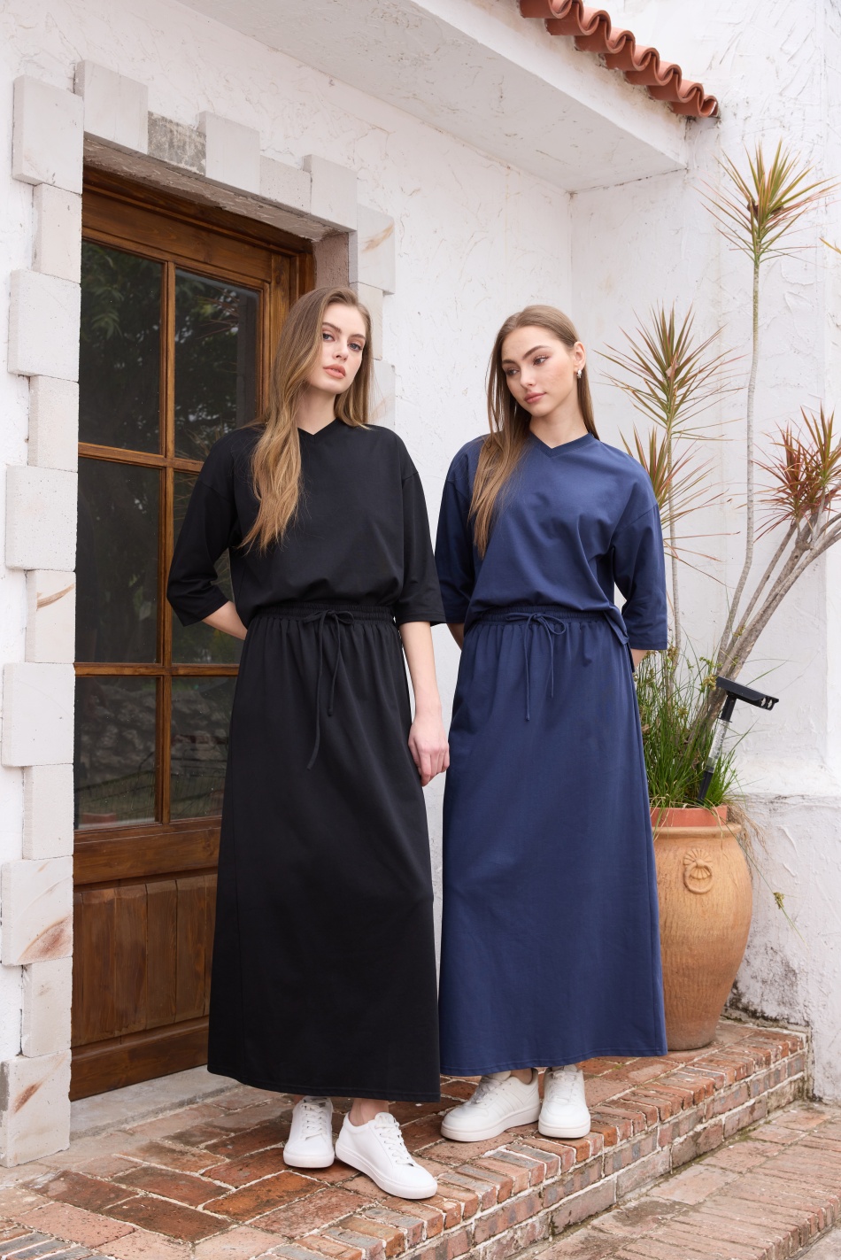 AS SS26 oversize loose T-shirt - đánh giá và giá Linen Dress Wrap