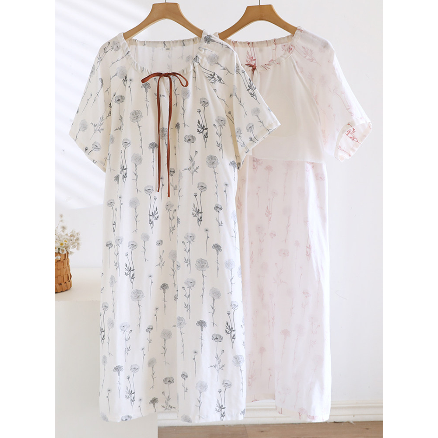 1-Piece Women‘s Nightgown, Cas - đánh giá và giá Midi Skirt Floral