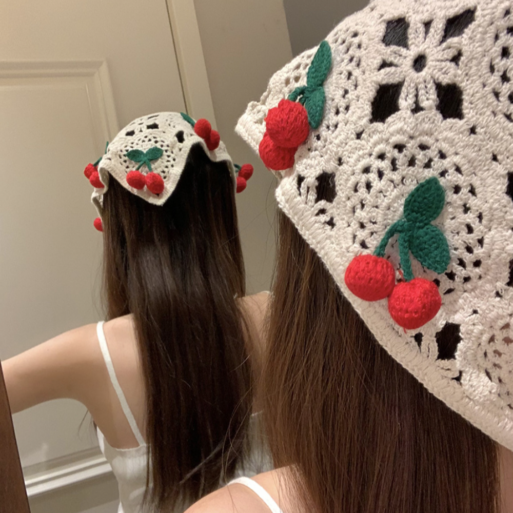 Knitted Triangle Headband Cute - đánh giá và giá Headband Summer Knit