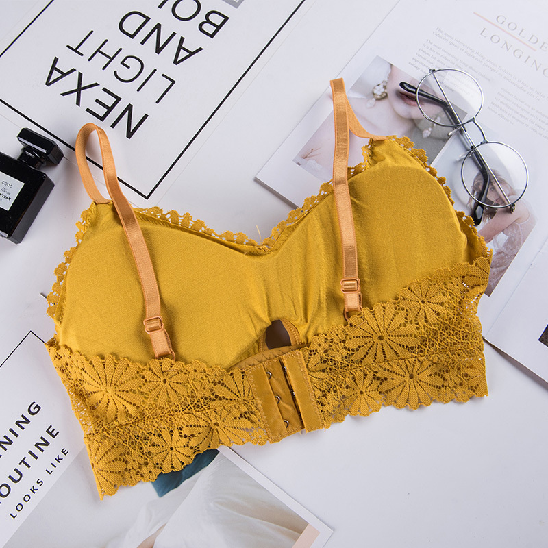 3D Sexy girl lace Lingerie Sea - đánh giá và giá Bralette Triangle Set