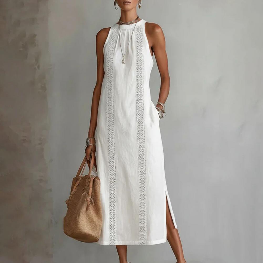 2026 Summer Dress for Women Sl - đánh giá và giá Linen Dress Wrap