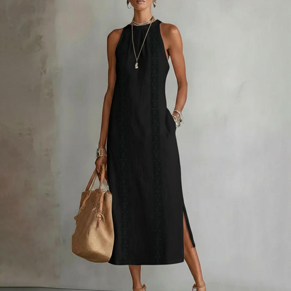 2026 Summer Dress for Women Sl - đánh giá và giá Linen Dress Wrap
