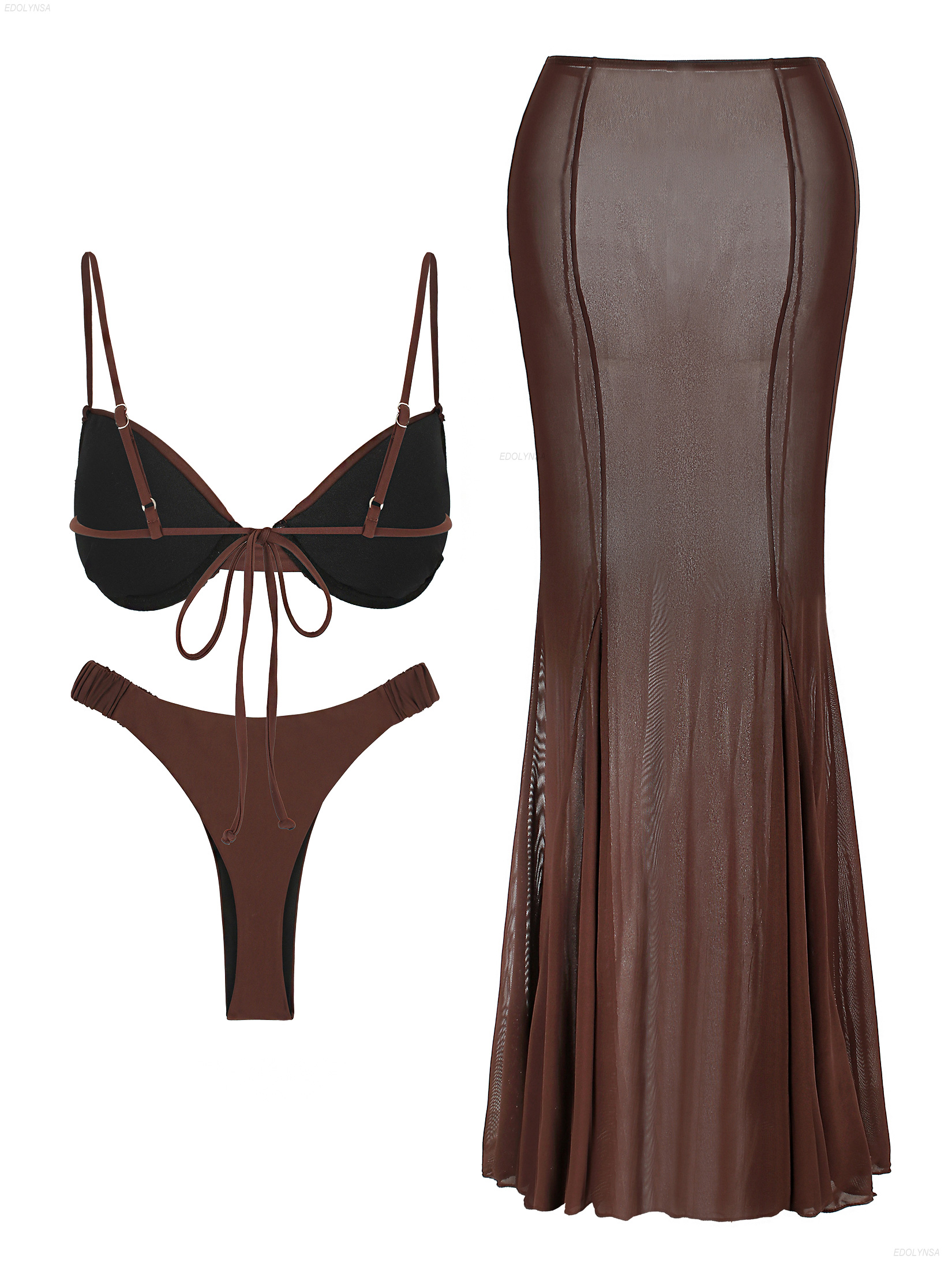 Ruched Bathing Suit with Cover - đánh giá và giá Swimsuit Bikini Ruched