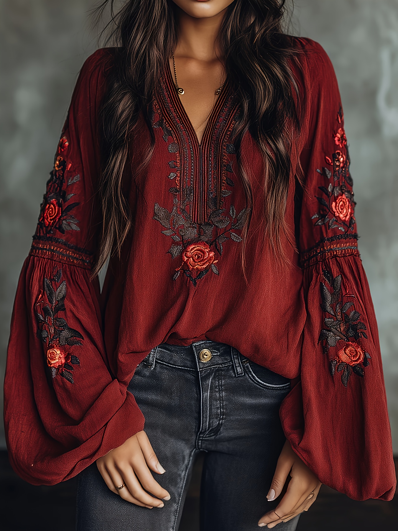 Women‘s Spring Blouse Retro Em - đánh giá và giá Blouse Off Shoulder