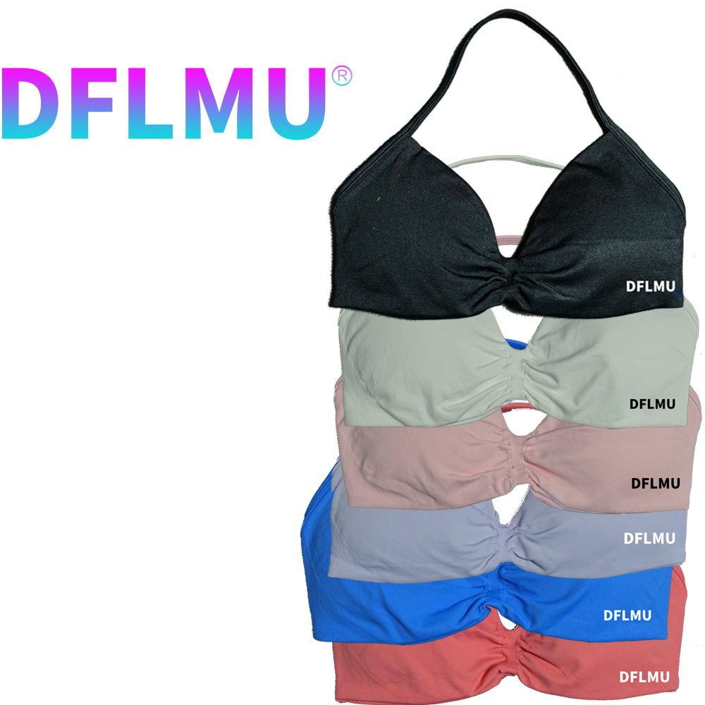 DFLMU Women Halter Sports Bra  - đánh giá và giá Crop Top Crochet