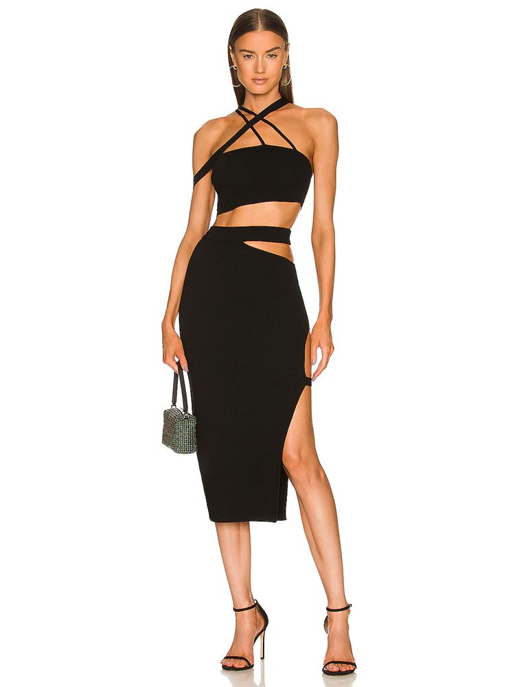 Women's Bandage Suit 2022 Summ - đánh giá và giá Crop Top Crochet