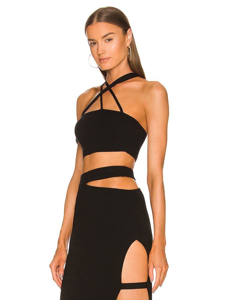 Women's Bandage Suit 2022 Summ - đánh giá và giá Crop Top Crochet