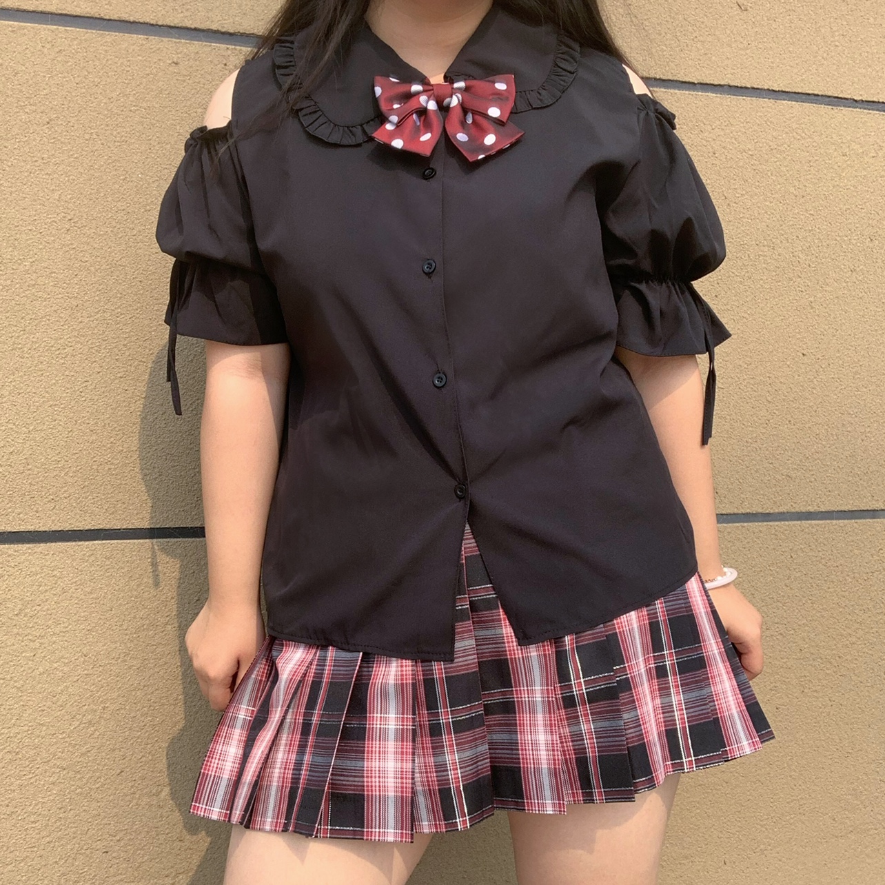 Large Size Jk Uniform Off-the- - đánh giá và giá Blouse Off Shoulder