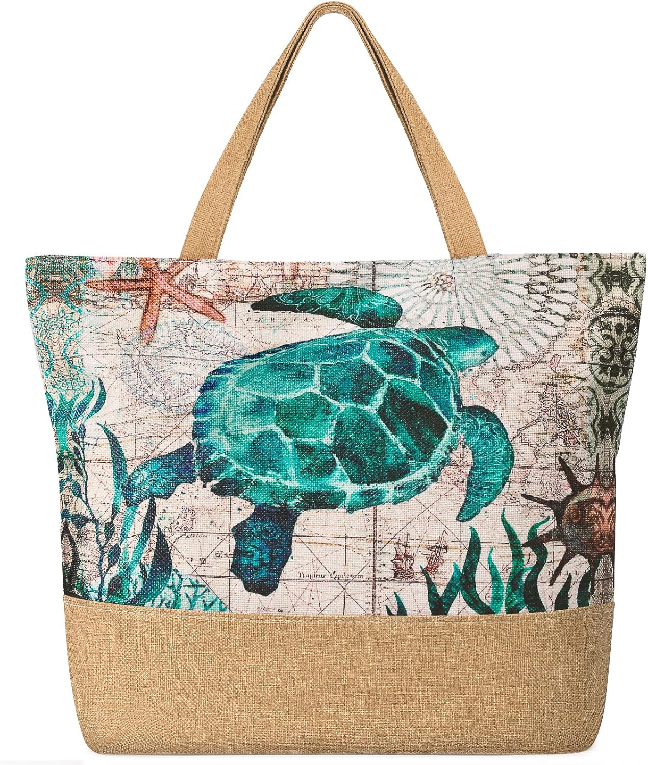 Large Beach Bag for Women with - đánh giá và giá Tote Bag Beach