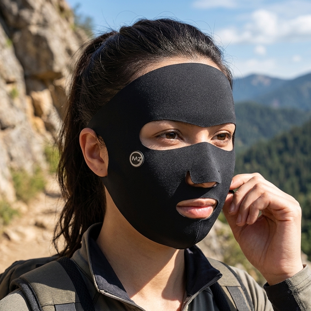 Ice Silk Sun Protection Mask F - đánh giá và giá Headband Summer Knit