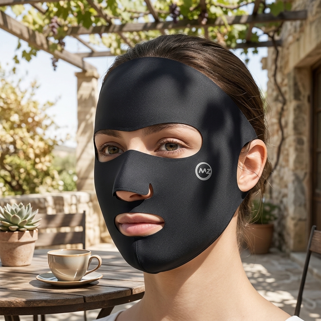 Ice Silk Sun Protection Mask F - đánh giá và giá Headband Summer Knit