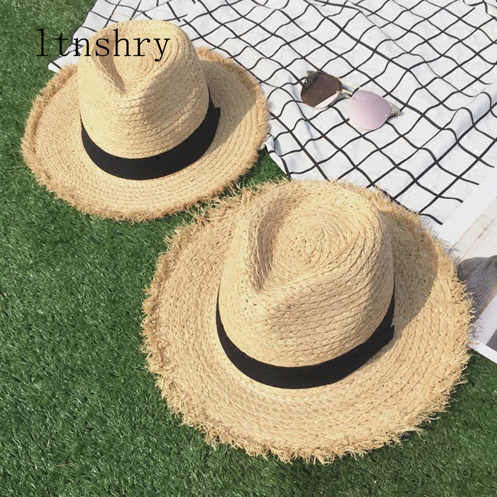 new Wide Brim Raffia Sun Hat f - đánh giá và giá Hat Floppy Wide