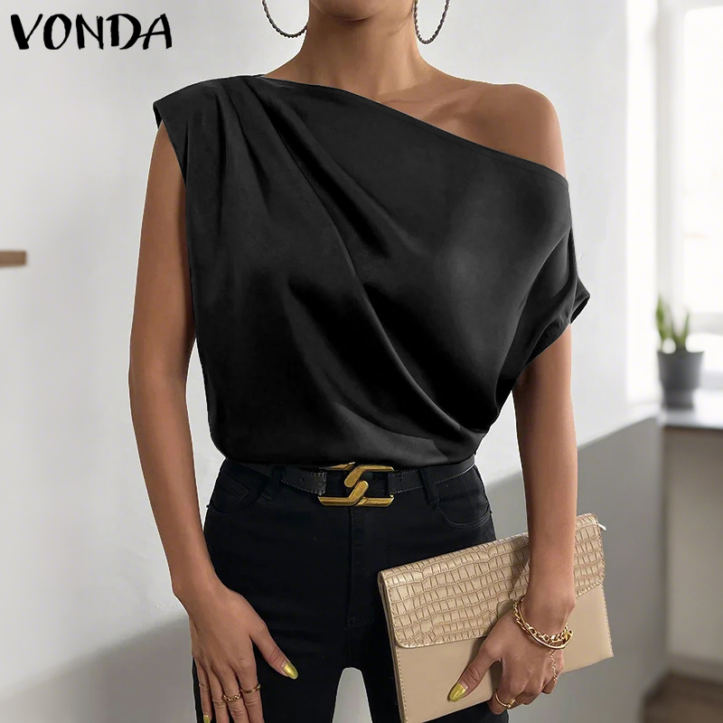 Plus Size 5XL VONDA Women Blou - đánh giá và giá Blouse Off Shoulder