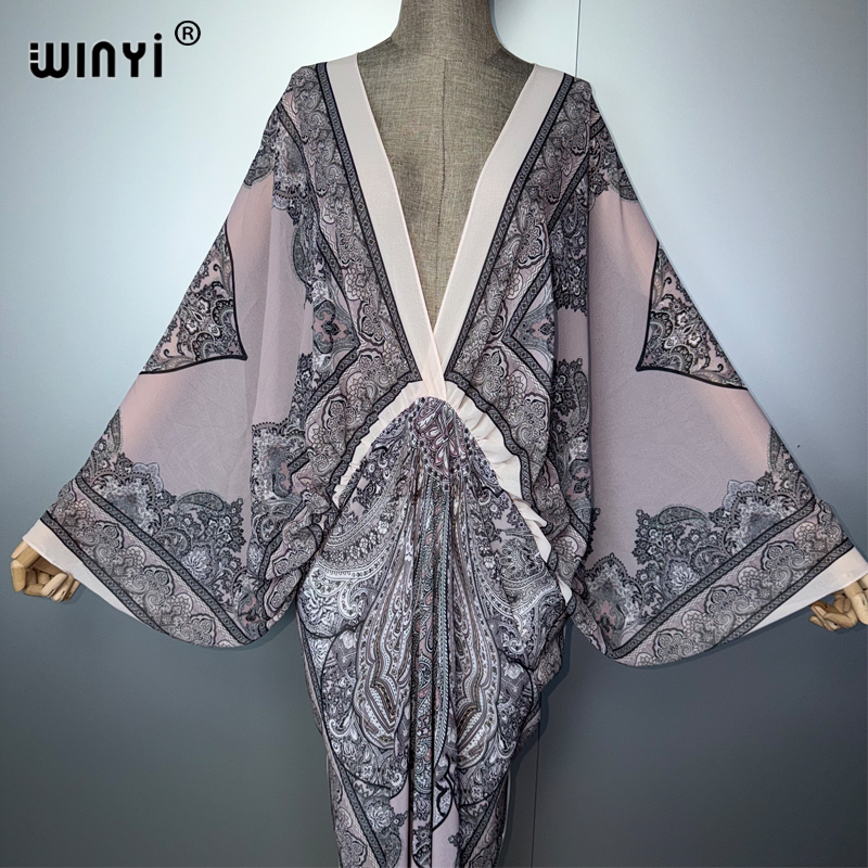 WINYI V-neck Sexy Dress Arabic - đánh giá và giá Cover Up Kaftan