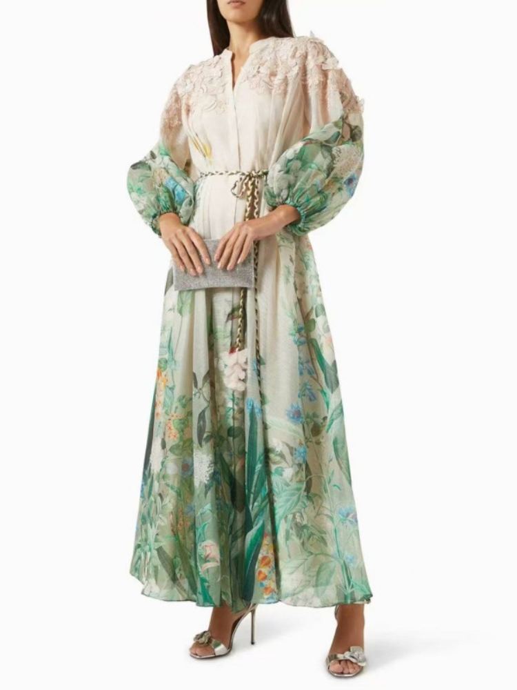 Elegant Maxi Dress for Women V - đánh giá và giá Linen Dress Wrap