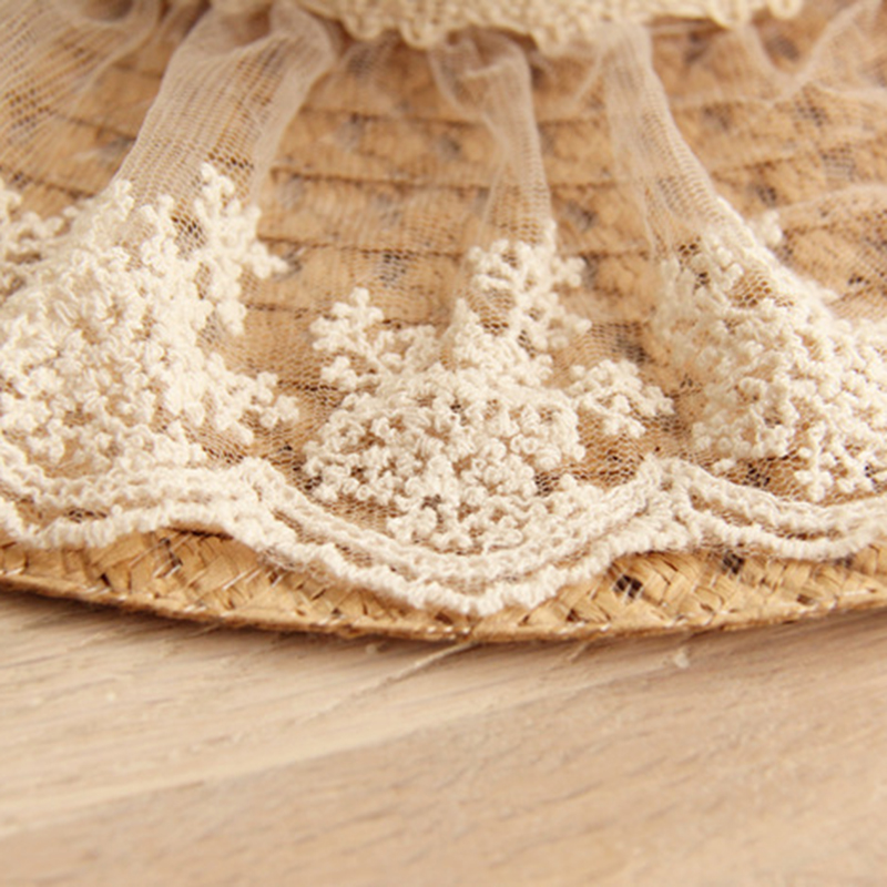 Women Lace Sun Hats For  Wide  - đánh giá và giá Hat Floppy Wide