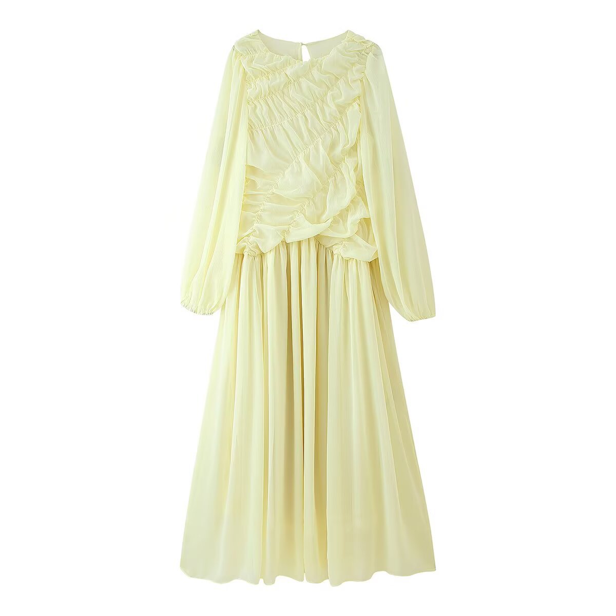 Autumn Long Sleeve Dresses 202 - đánh giá và giá Linen Dress Wrap