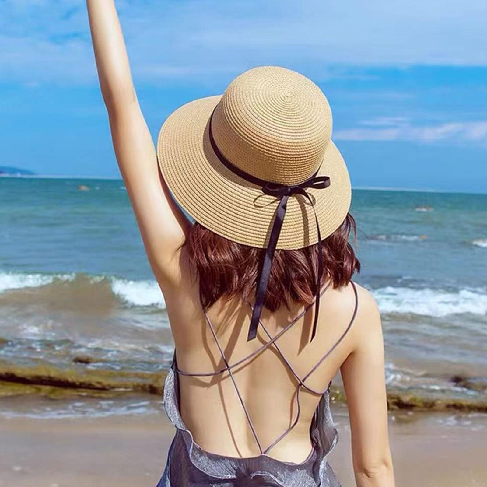 Summer Straw Hat Big Wide Brim - đánh giá và giá Hat Floppy Wide