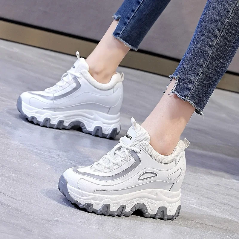 9CM Genuine Leather Platform W - đánh giá và giá Wedge Espadrille Women