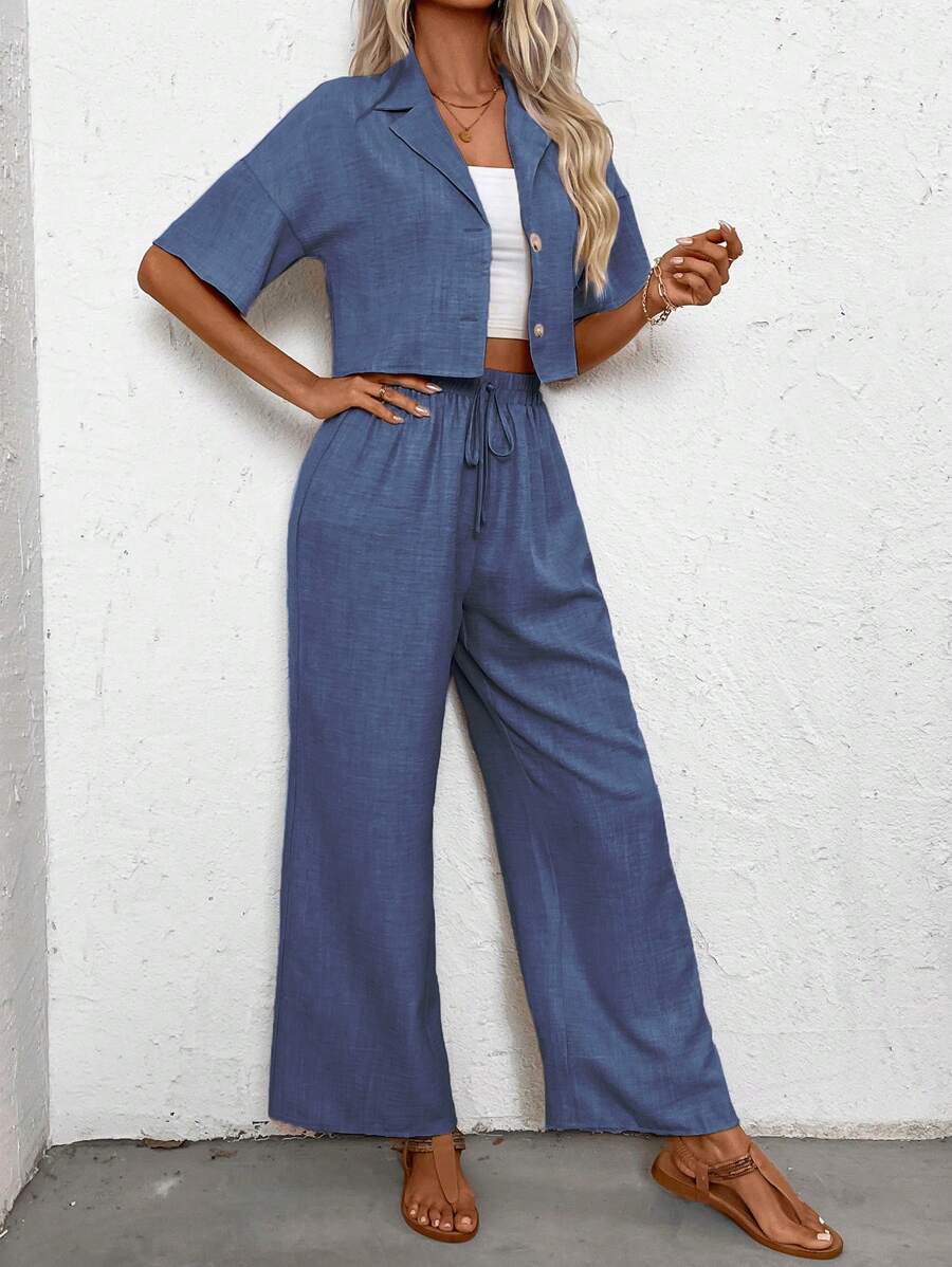 Womens Linen Short Sleeve Shir - đánh giá và giá Linen Pant Wide