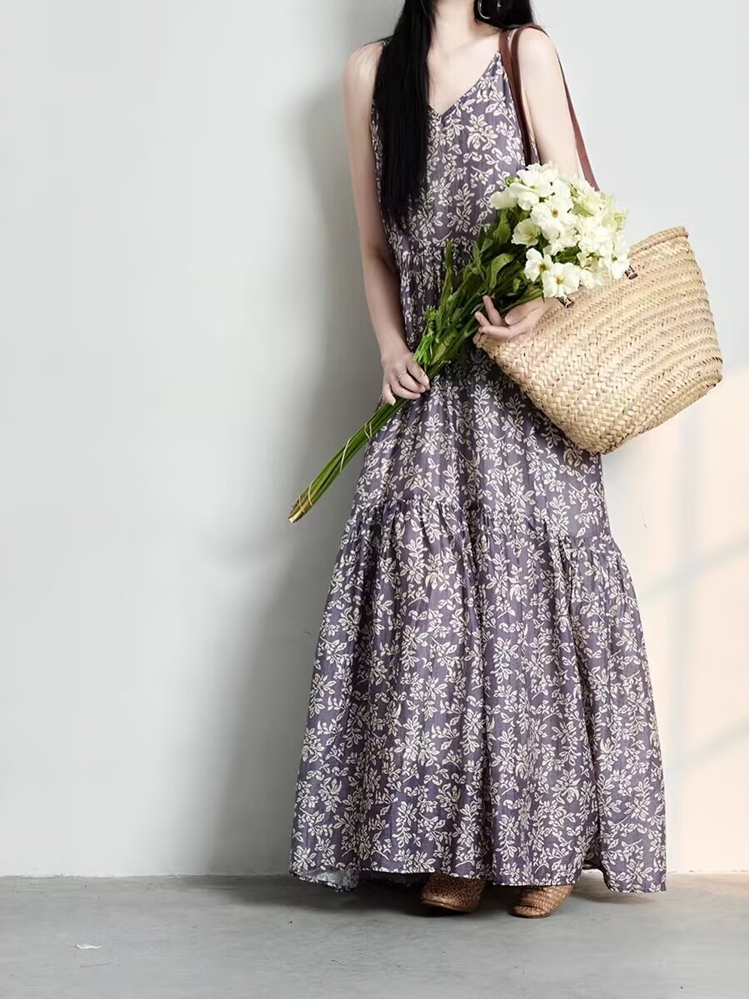 Elegant Japanese Style plus Si - đánh giá và giá Linen Dress Wrap