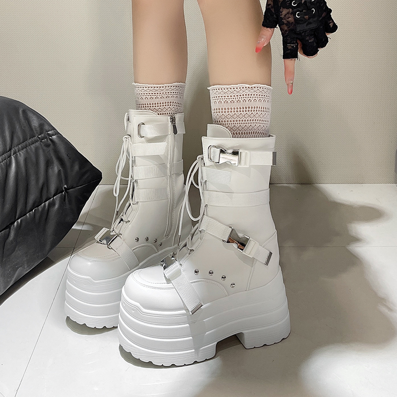 13.5CM,17CM Women Punk Boots A - đánh giá và giá Wedge Espadrille Women