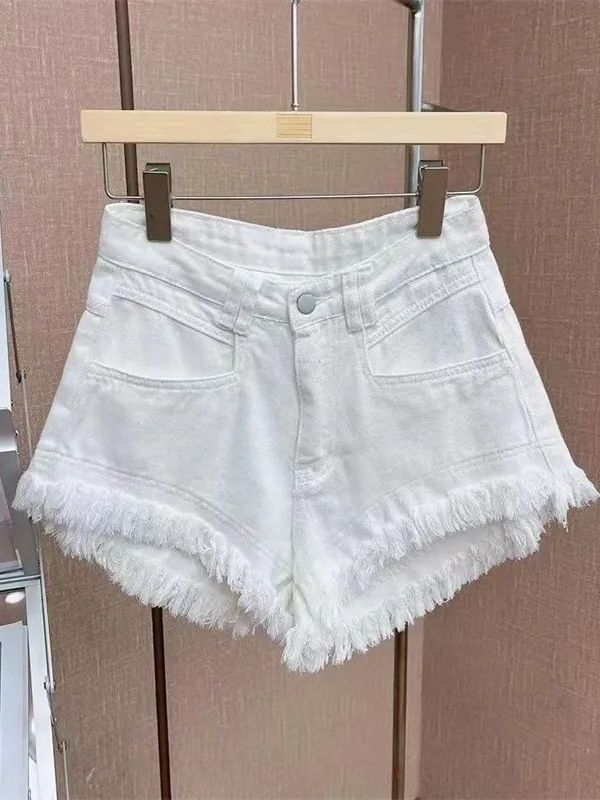 Outlet Korean Style Casual Hon - đánh giá và giá Shorts Denim Frayed