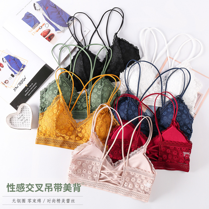 3D Sexy Lingerie Seamless Spor - đánh giá và giá Bralette Triangle Set