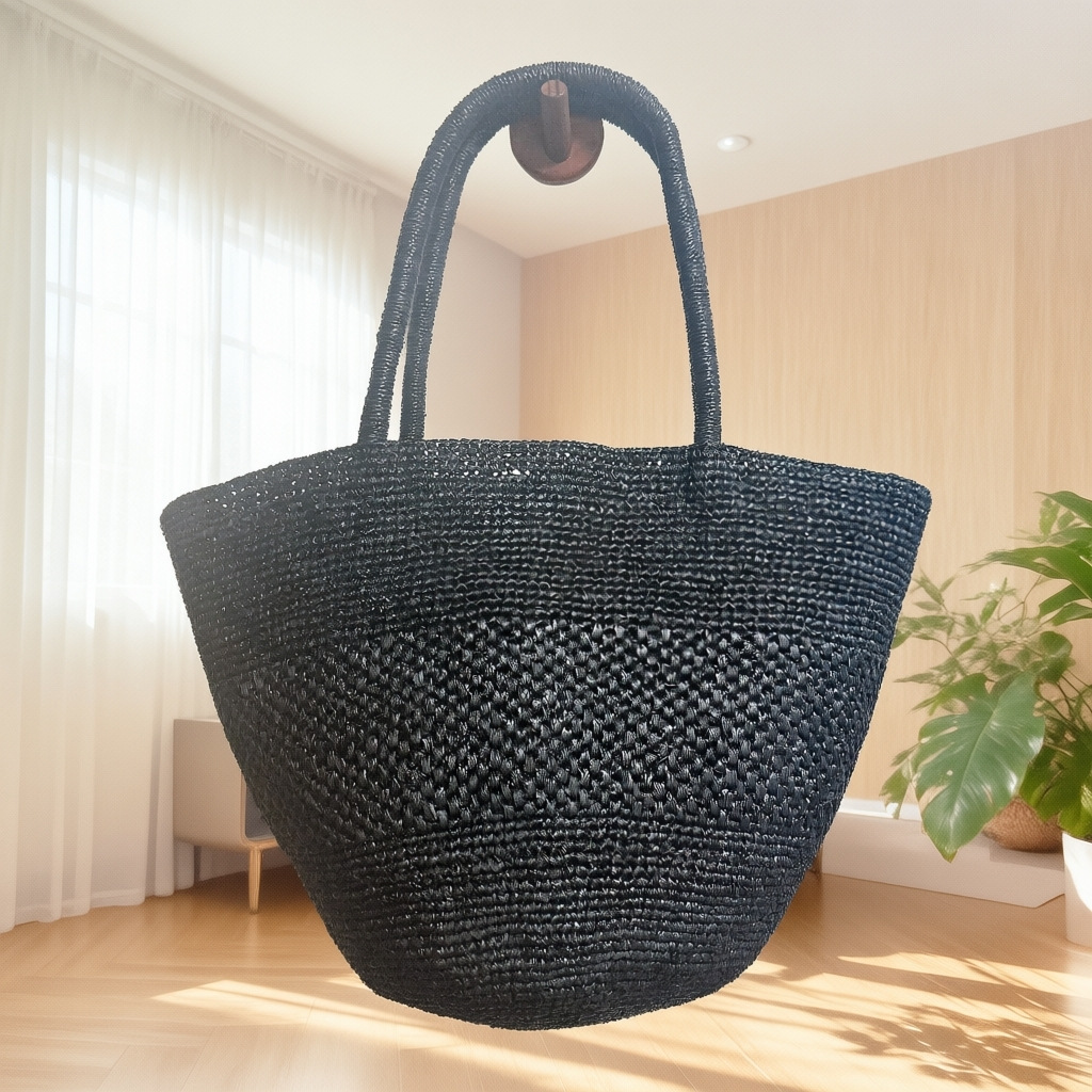 Large Capacity Raffia Straw Ba - đánh giá và giá Crochet Bag Raffia