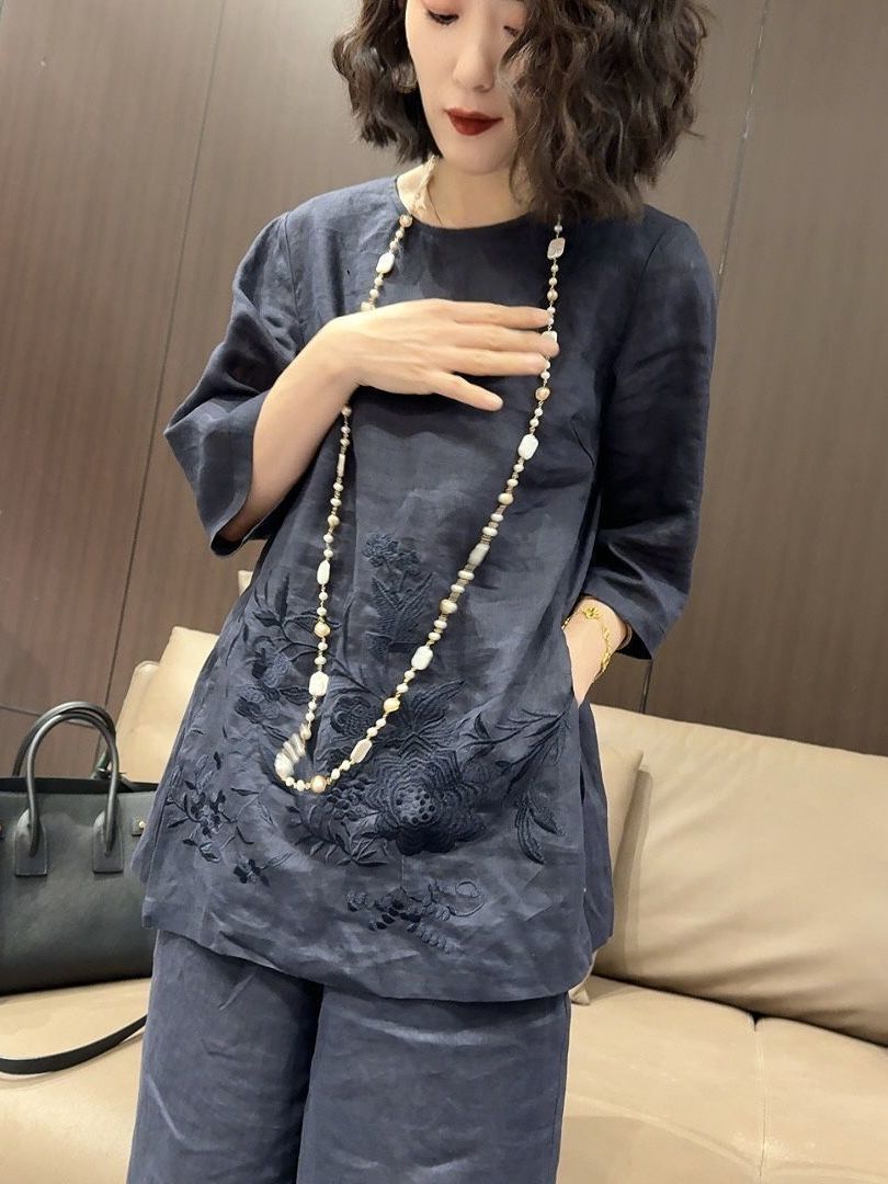 High-End Lightweight Cotton Li - đánh giá và giá Linen Pant Wide