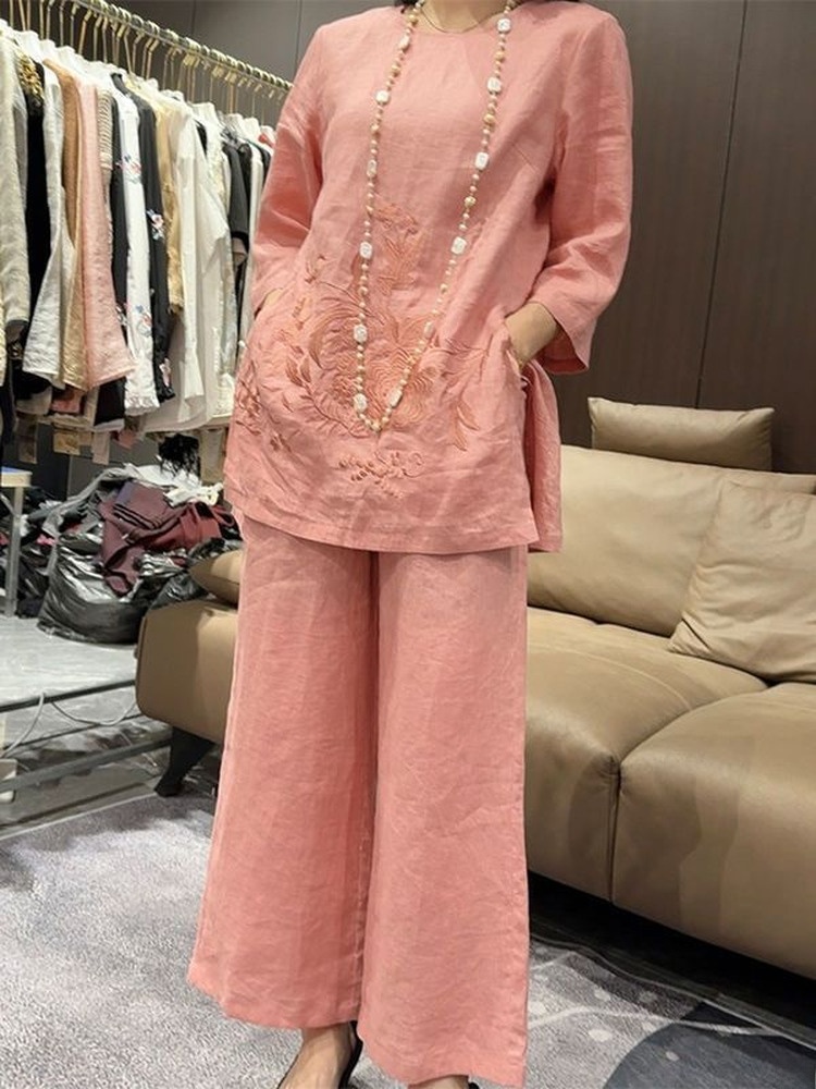 High-End Lightweight Cotton Li - đánh giá và giá Linen Pant Wide