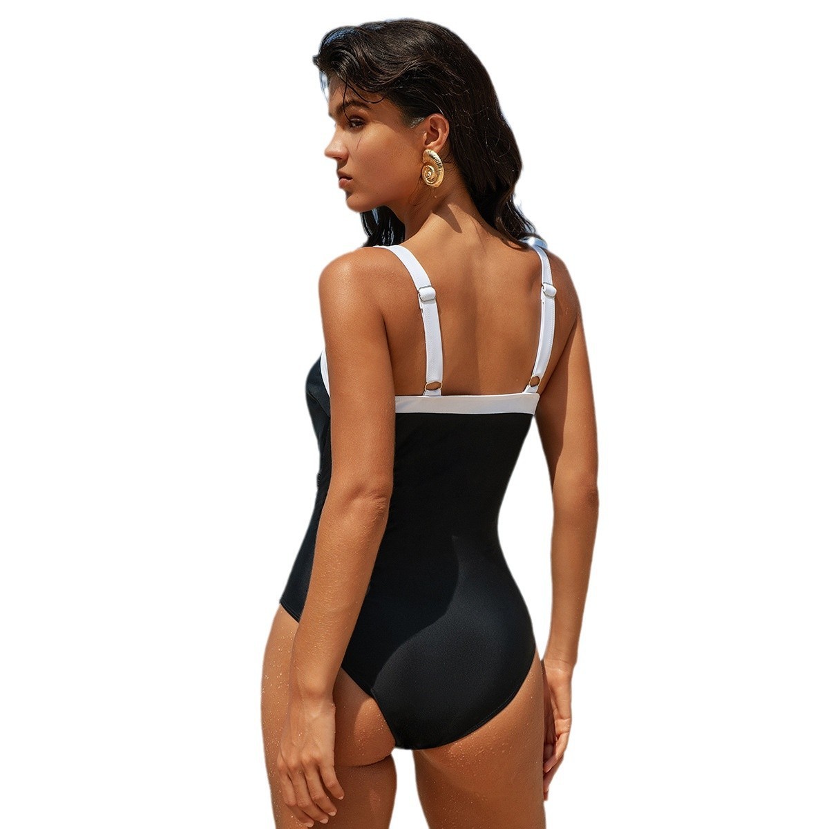 Swimwear Woman One Piece Swims - đánh giá và giá Swimsuit Bikini Ruched