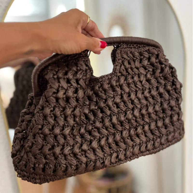 Popular Russian Woven Clutch H - đánh giá và giá Crochet Bag Raffia