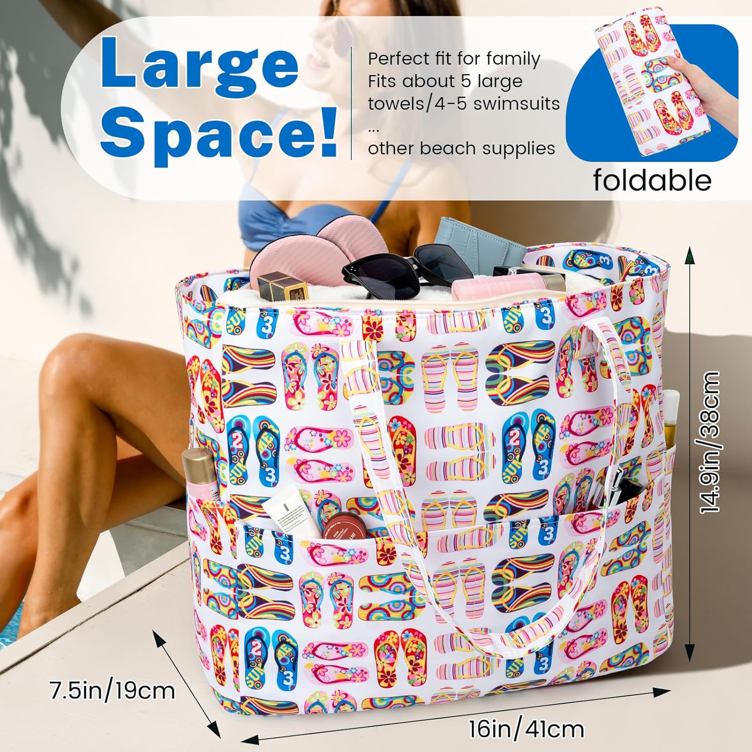 Beach Bag for Women, Hobo Pool - đánh giá và giá Tote Bag Beach