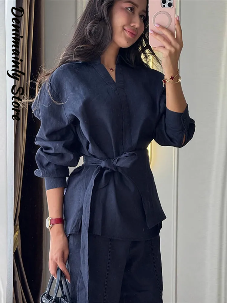 Casual Women's Linen Pants Set - đánh giá và giá Linen Pant Wide