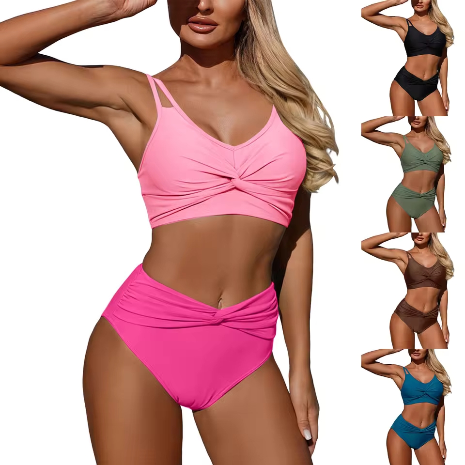Women High Waisted Bikini Sexy - đánh giá và giá Swimsuit Bikini Ruched