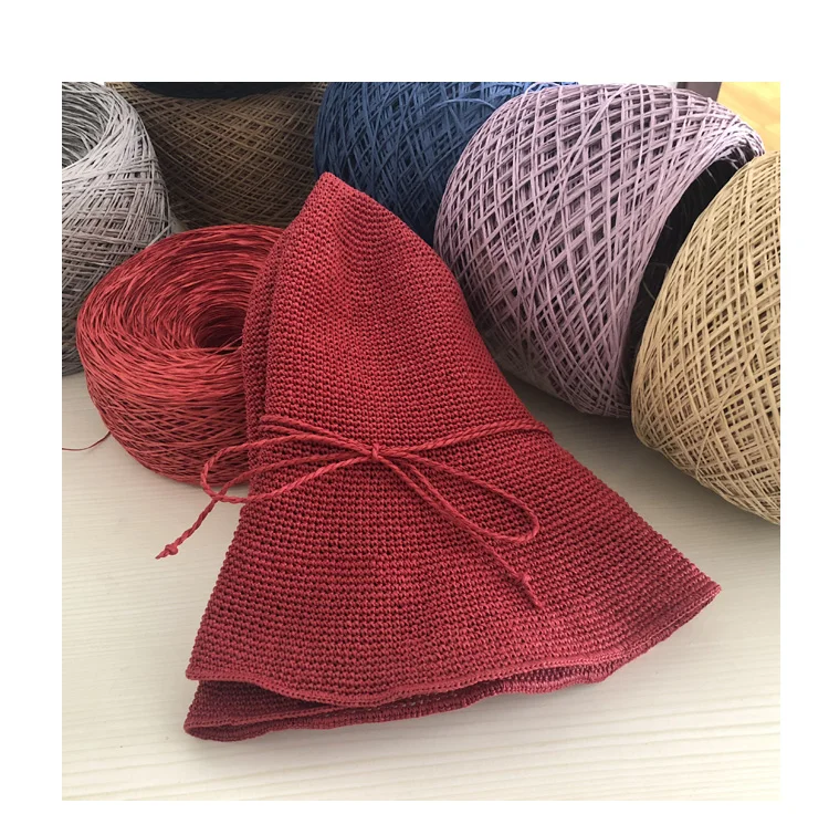 250g Thin Raffia Yarn Paper Gr - đánh giá và giá Crochet Bag Raffia