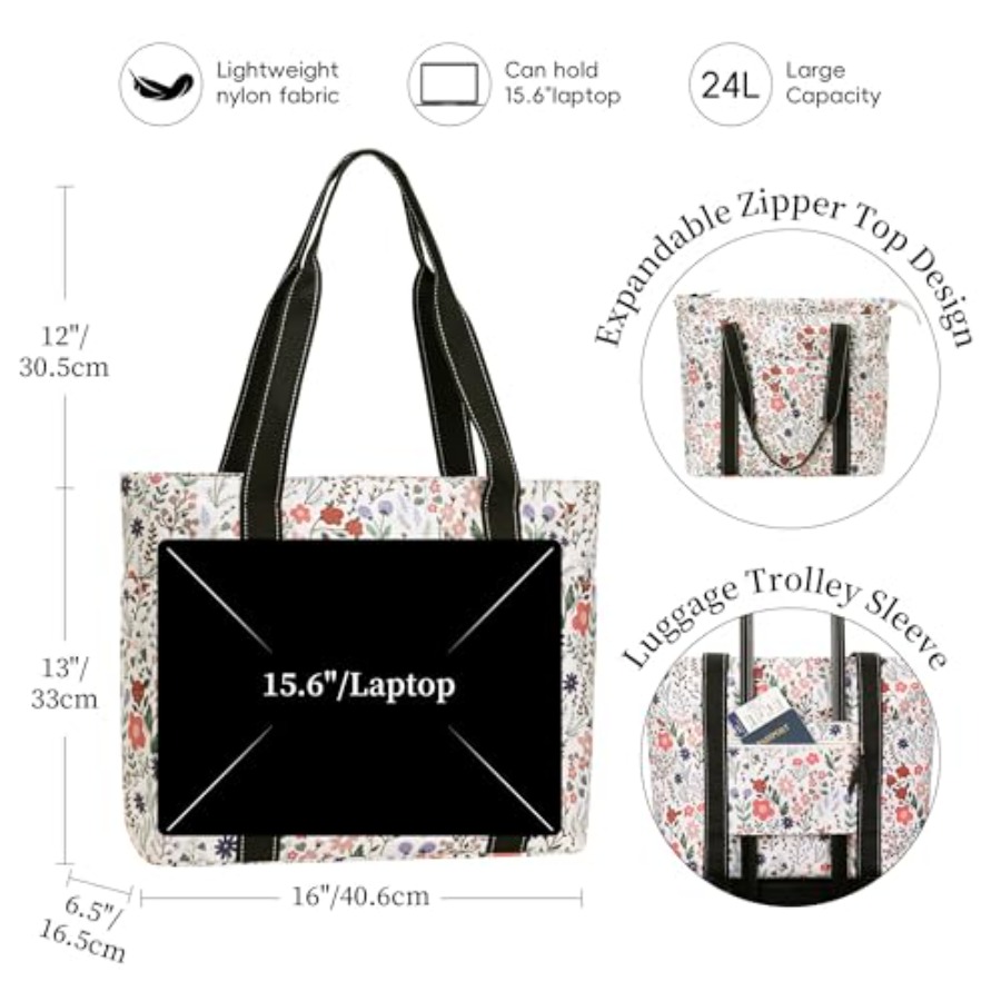 Tote Bag for Women with Laptop - đánh giá và giá Tote Bag Beach