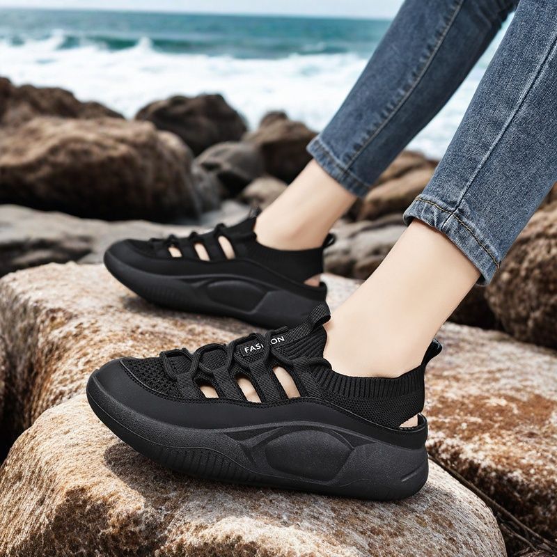 Women's Openwork Breathable Ov - đánh giá và giá Wedge Espadrille Women