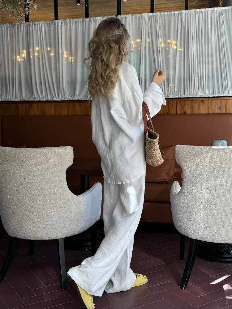 2025 Solid Casual Cotton Linen - đánh giá và giá Linen Pant Wide