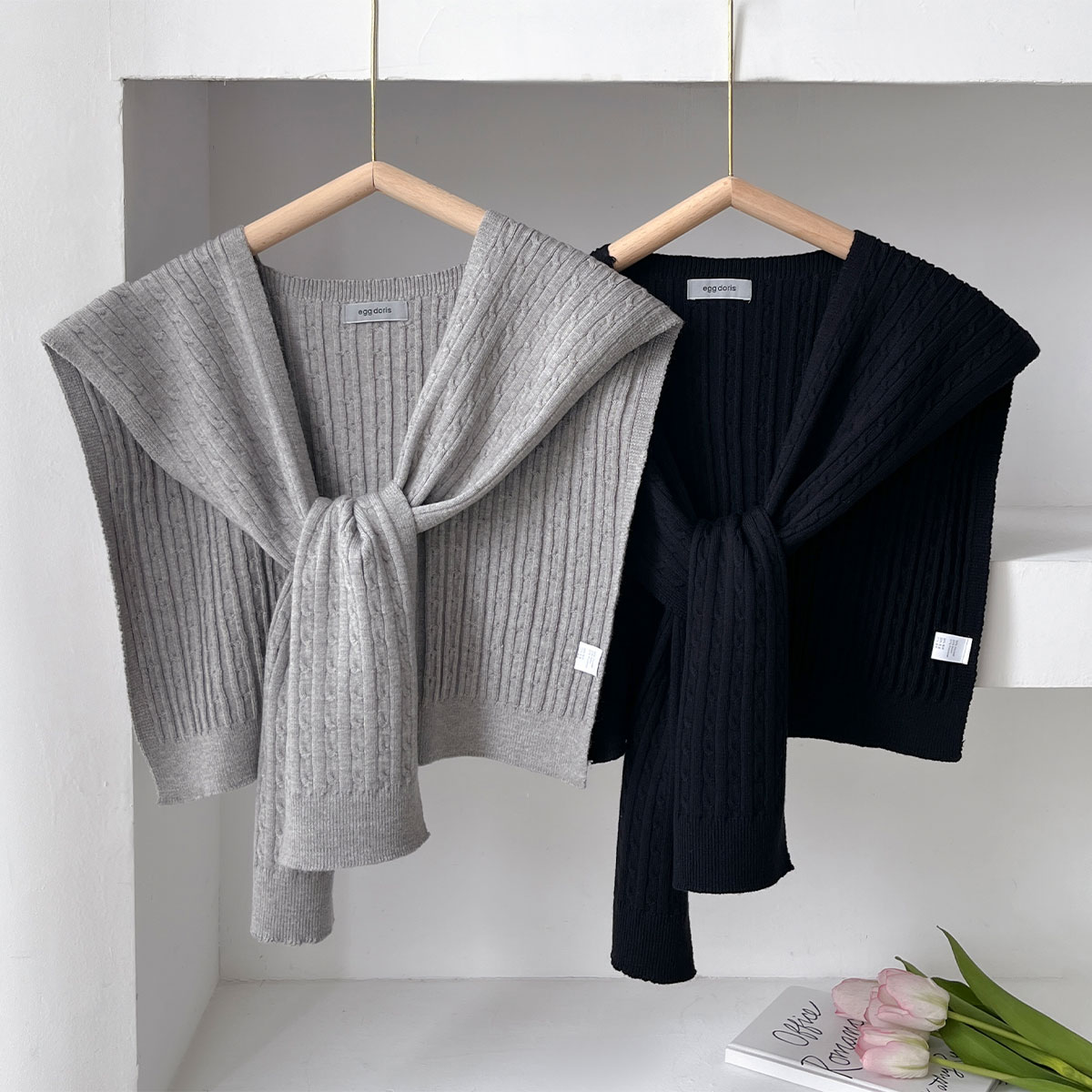 NEW Korean Autumn Knit Shawl F - đánh giá và giá Blouse Off Shoulder