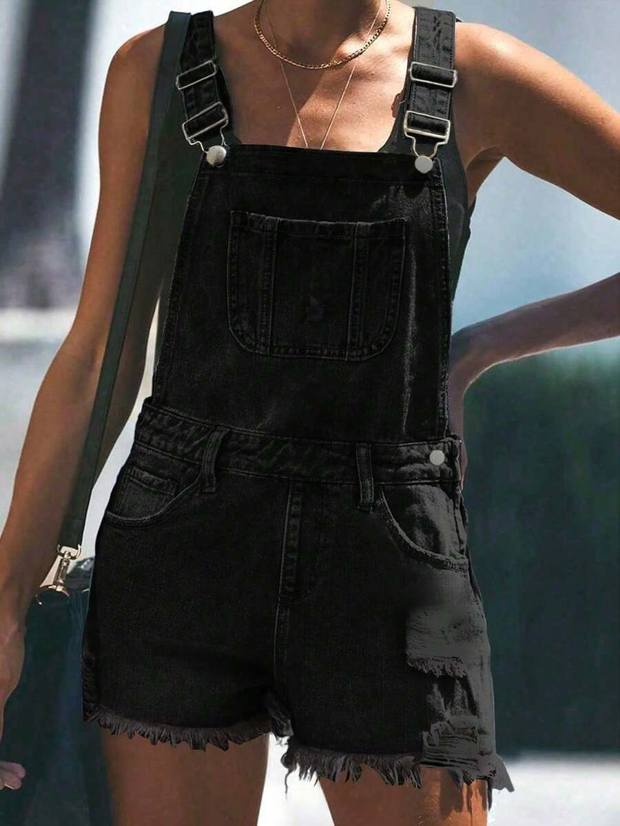 Womens White Distressed Denim  - đánh giá và giá Shorts Denim Frayed